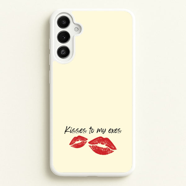 Kisses To My Exes - Tate Mcrae Phone Case for Galaxy A36