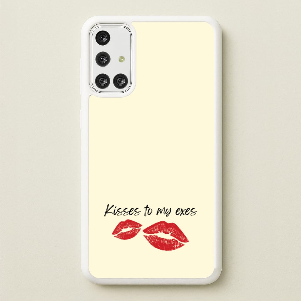 Kisses To My Exes - Tate Mcrae Phone Case for Galaxy A71