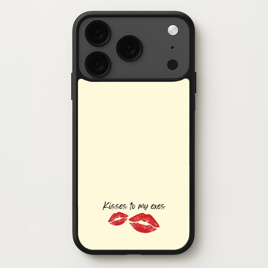 Kisses To My Exes Phone Case for iPhone 17 Pro Max