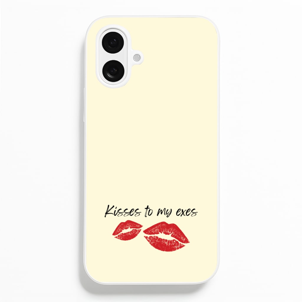 Kisses To My Exes - Tate Mcrae Phone Case for iPhone 16 Plus