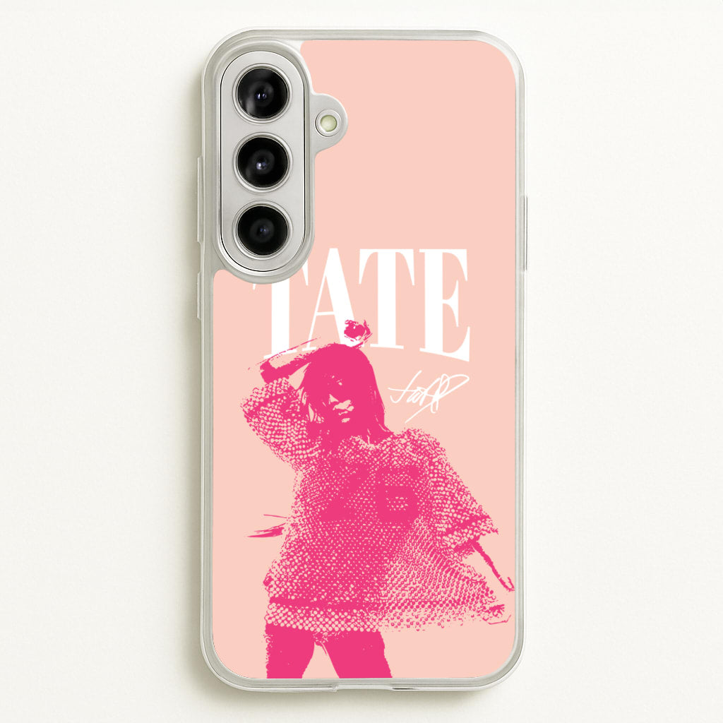 Tate Signature - Tate Mcrae Phone Case for Galaxy A56