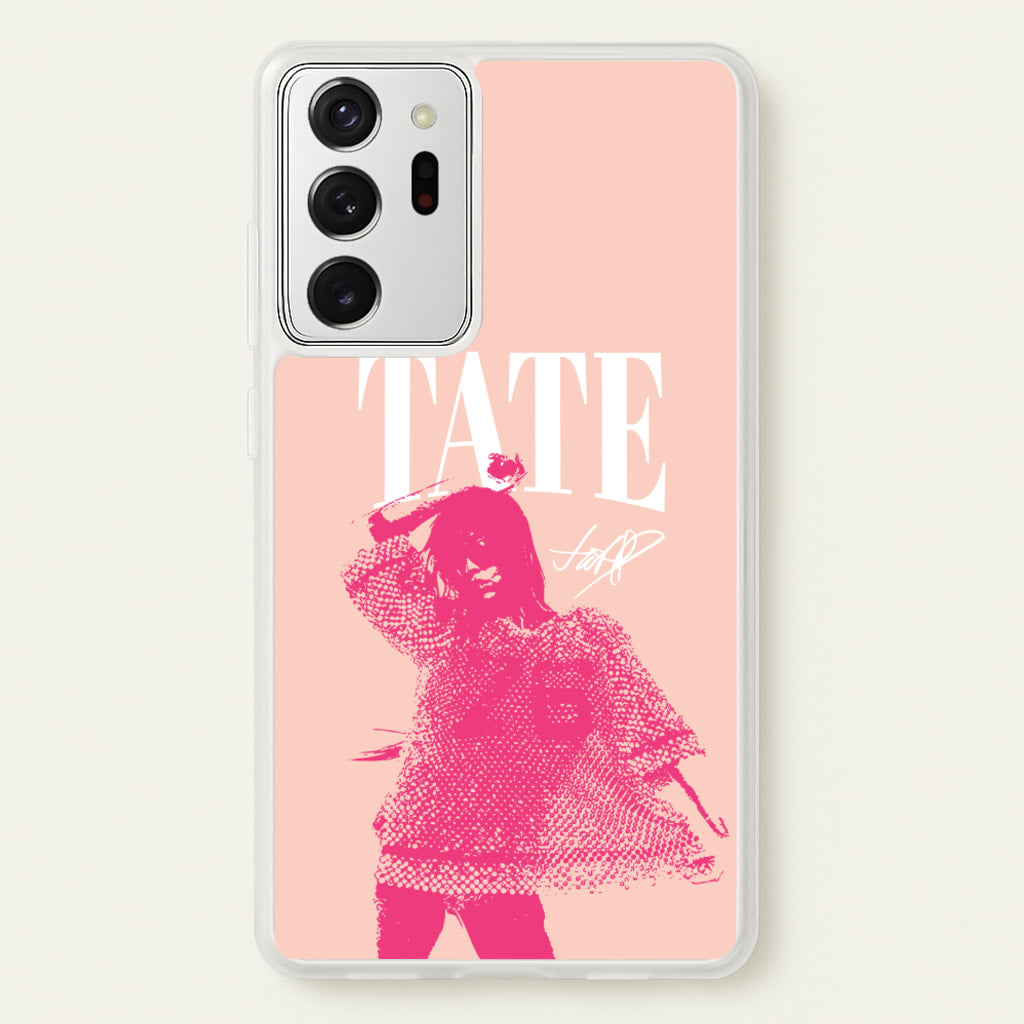 Tate Signature - Tate Mcrae Phone Case for Galaxy Note 20 Ultra