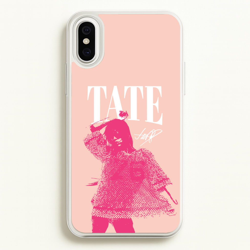 Tate Signature - Tate Mcrae Phone Case for iPhone XS Max