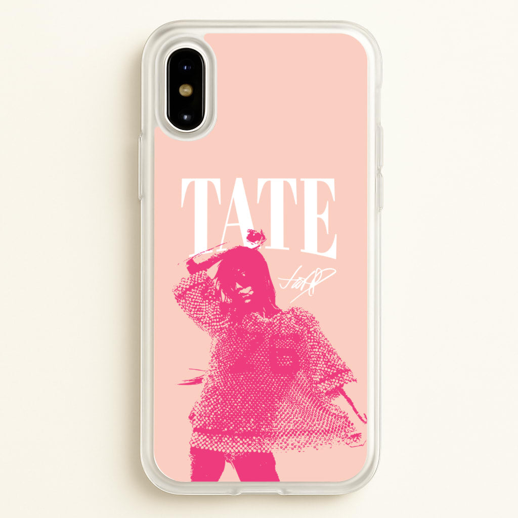 Tate Signature - Tate Mcrae Phone Case for iPhone X / XS