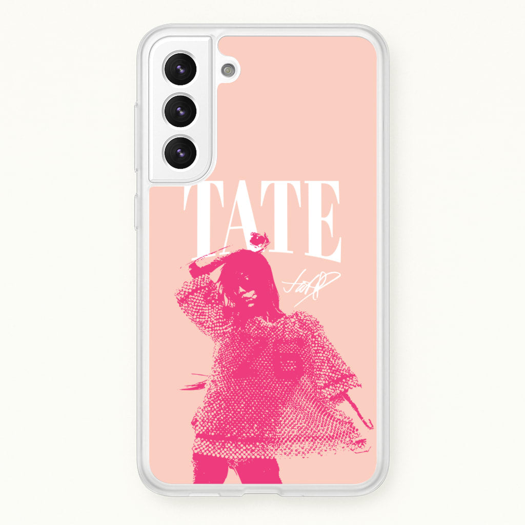 Tate Signature - Tate Mcrae Phone Case for Galaxy S21