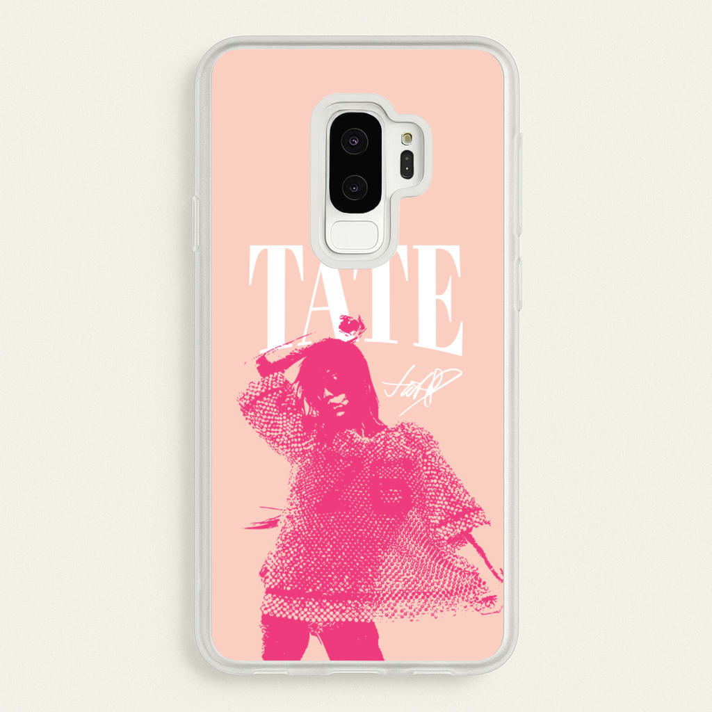 Tate Signature - Tate Mcrae Phone Case for Galaxy S9 Plus