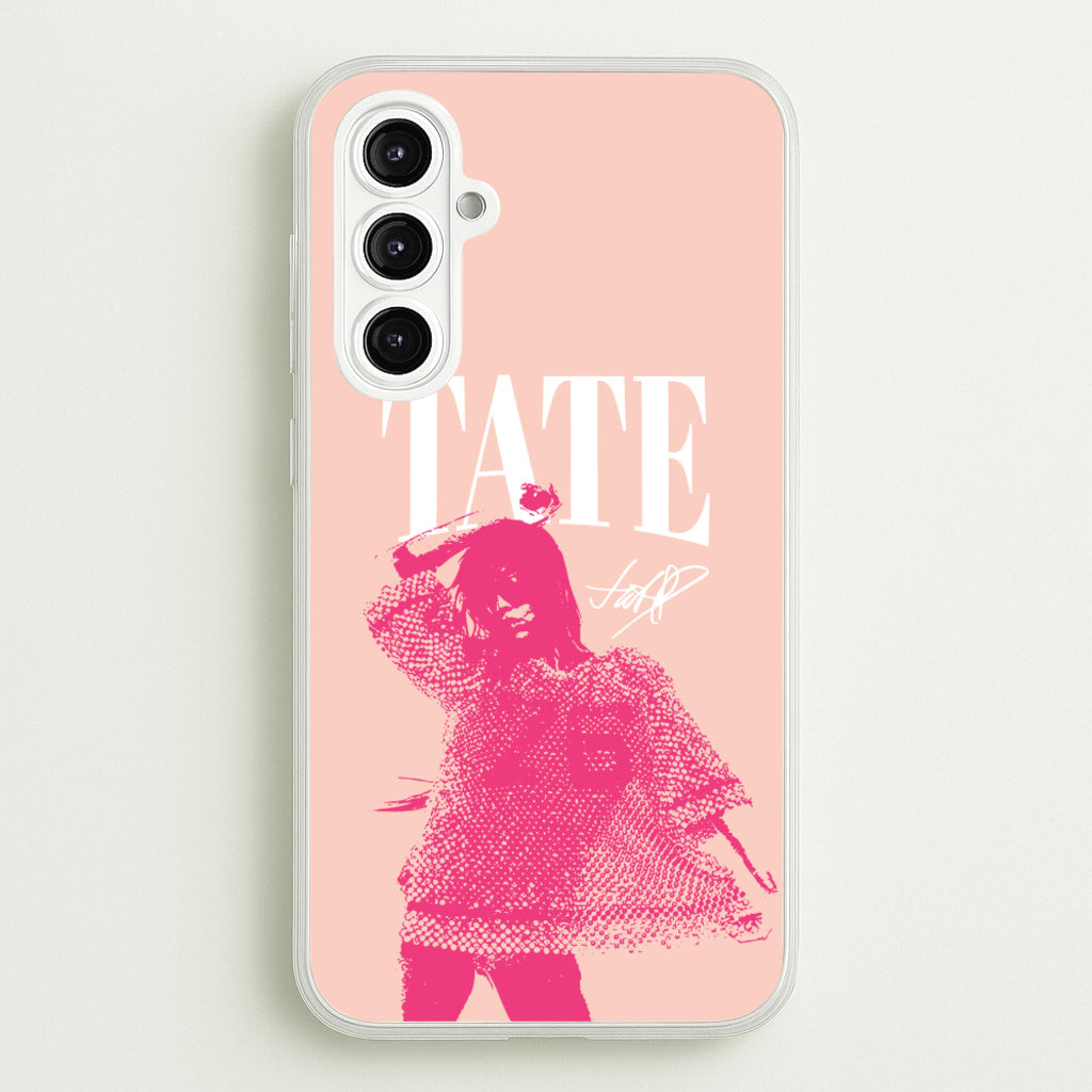 Tate Signature - Tate Mcrae Phone Case for Galaxy A16