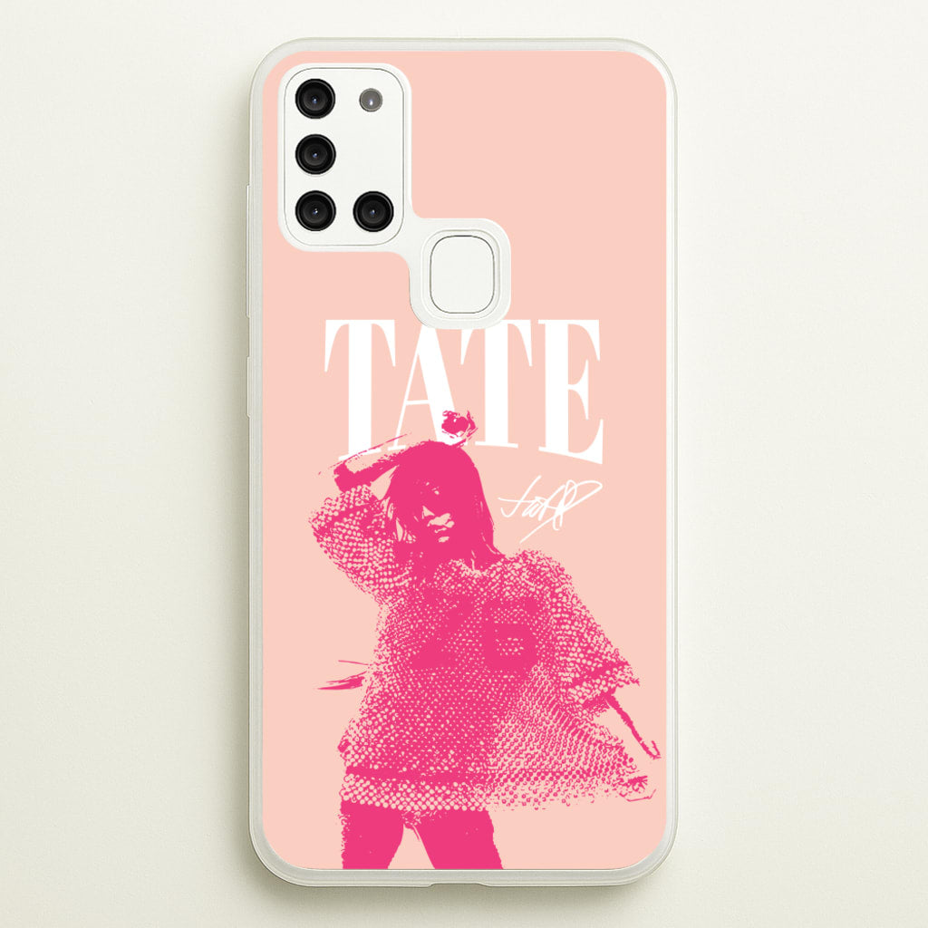 Tate Signature - Tate Mcrae Phone Case for Galaxy A21s