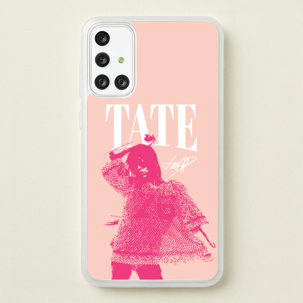 Tate Signature - Tate Mcrae Phone Case for Galaxy A71