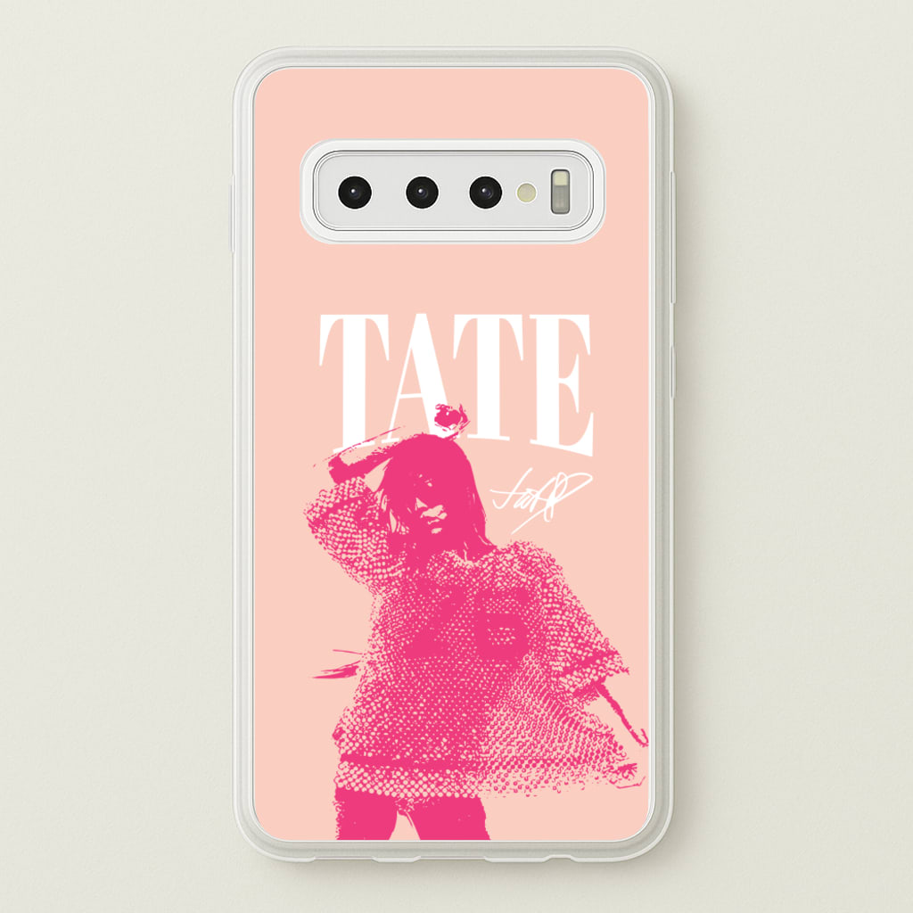 Tate Signature - Tate Mcrae Phone Case for Galaxy S10