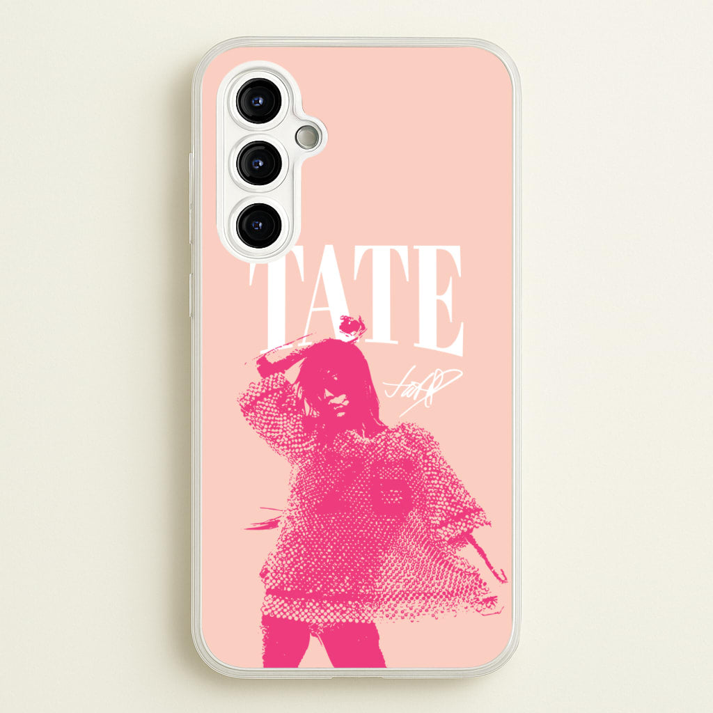 Tate Signature - Tate Mcrae Phone Case for Galaxy A54