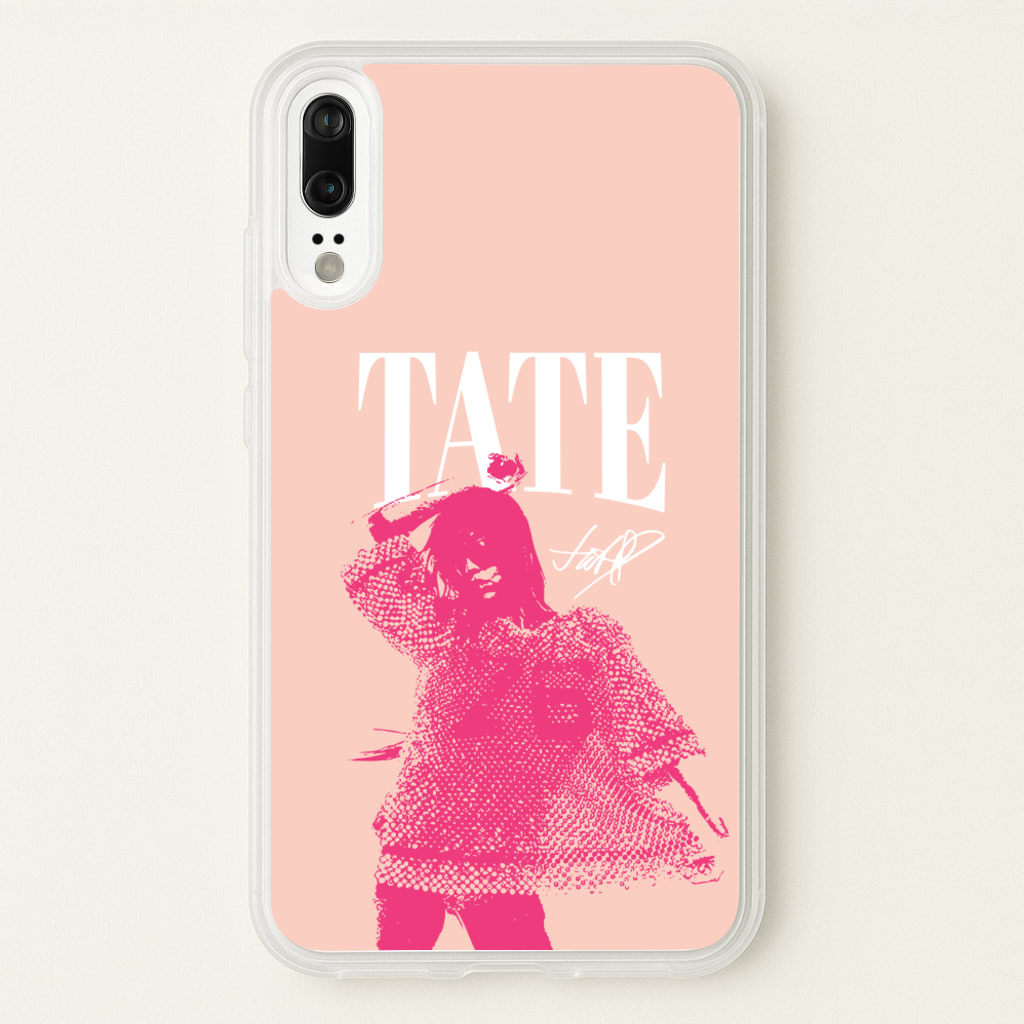 Tate Signature - Tate Mcrae Phone Case for Huawei P20