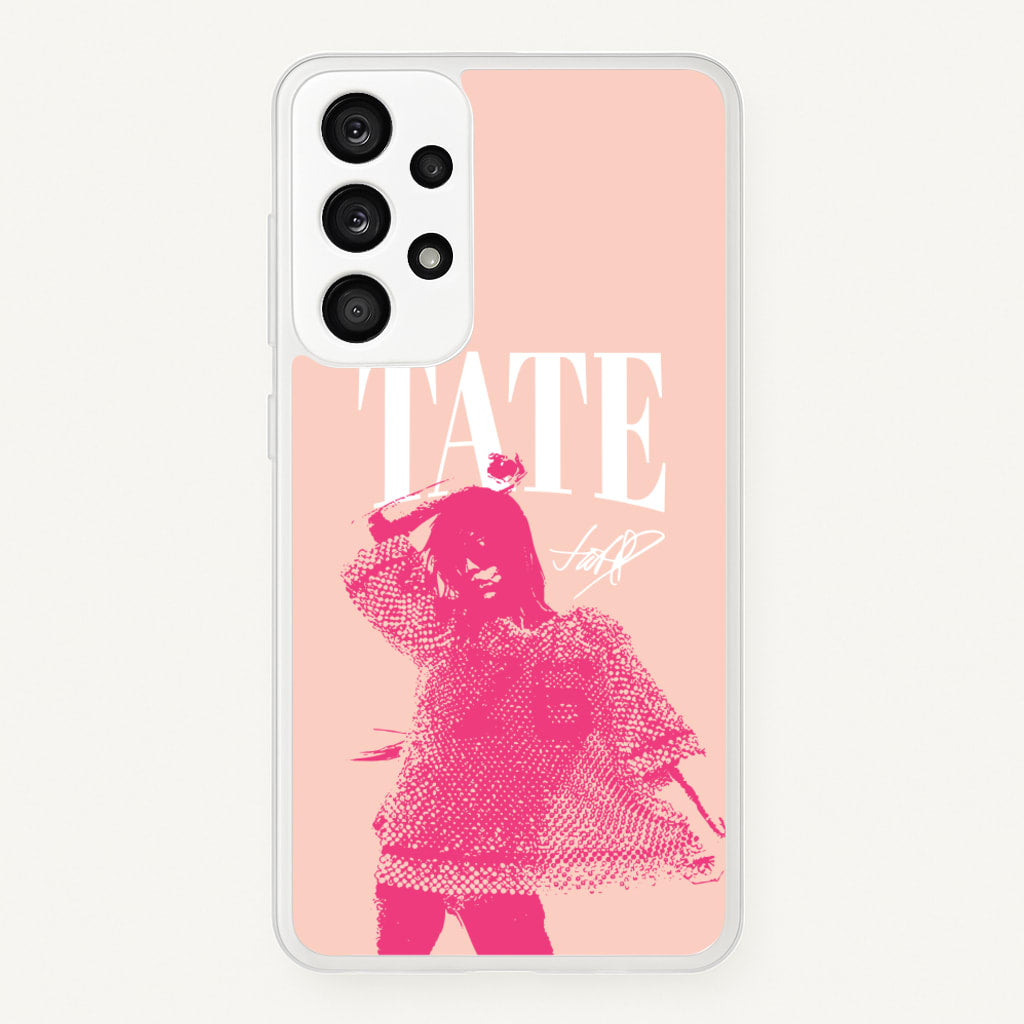 Tate Signature - Tate Mcrae Phone Case for Galaxy A53