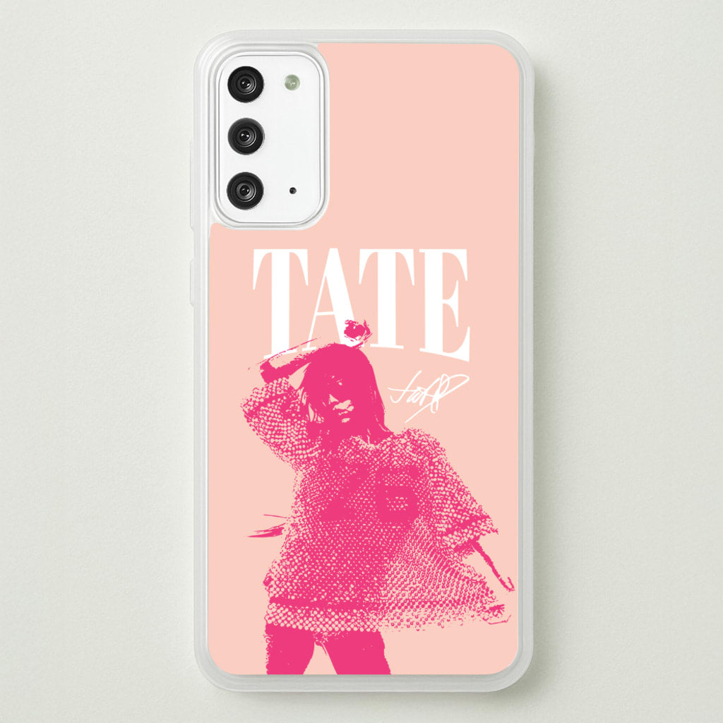 Tate Signature - Tate Mcrae Phone Case for Galaxy Note 20