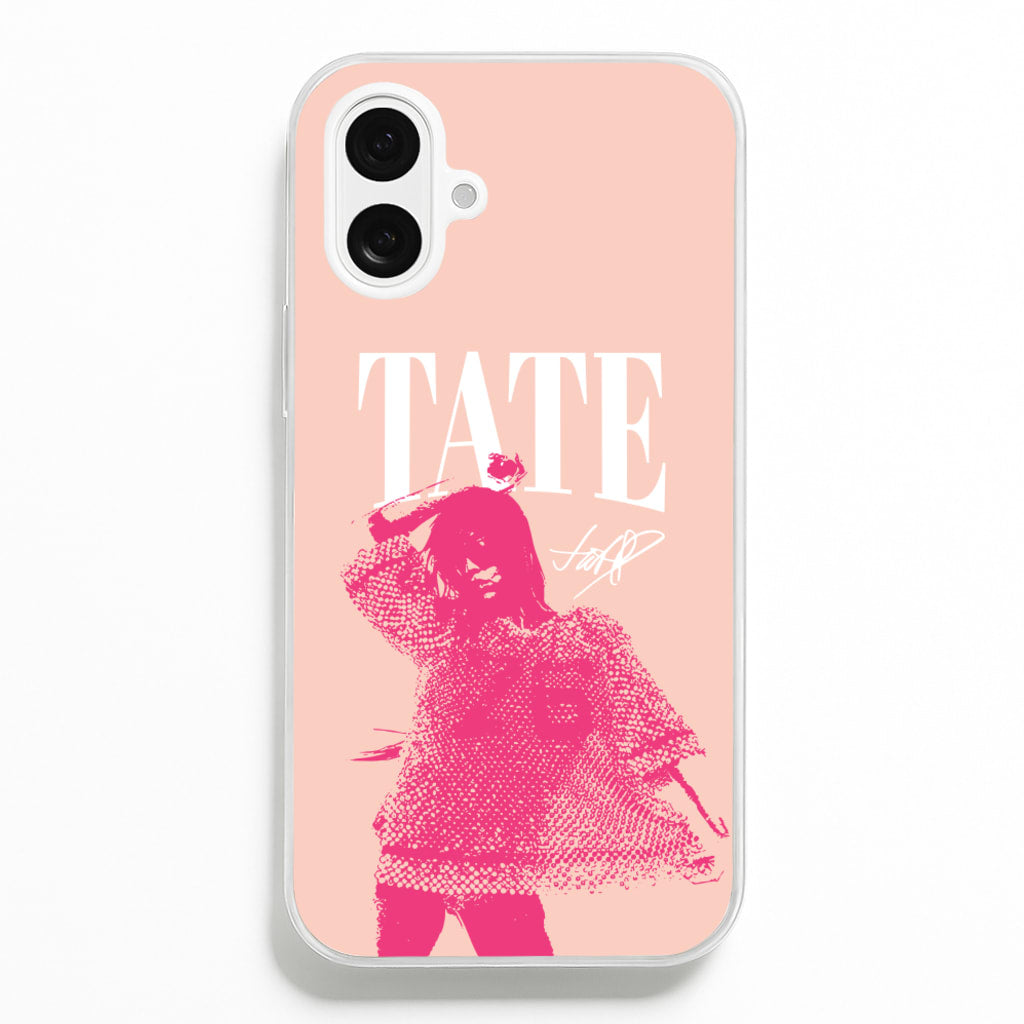 Tate Signature - Tate Mcrae Phone Case for iPhone 16 Plus