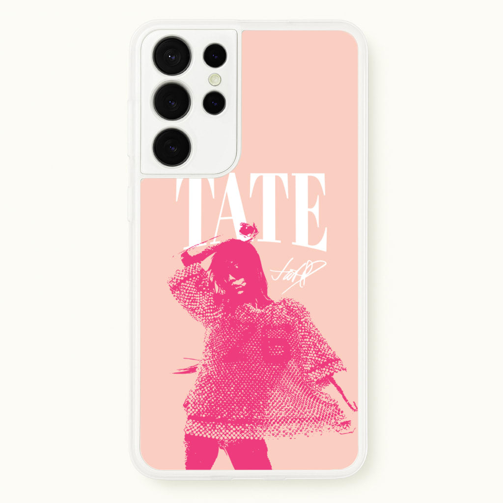 Tate Signature - Tate Mcrae Phone Case for Galaxy S21 Ultra