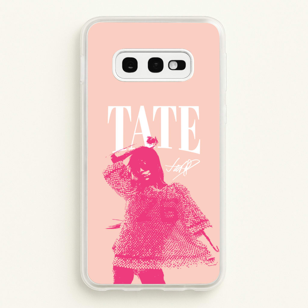 Tate Signature - Tate Mcrae Phone Case for Galaxy S10e