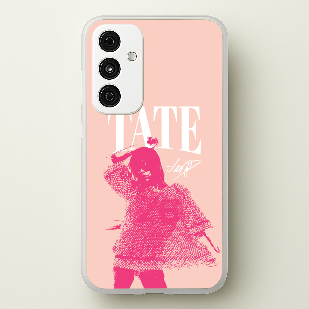 Tate Signature - Tate Mcrae Phone Case for Galaxy A35