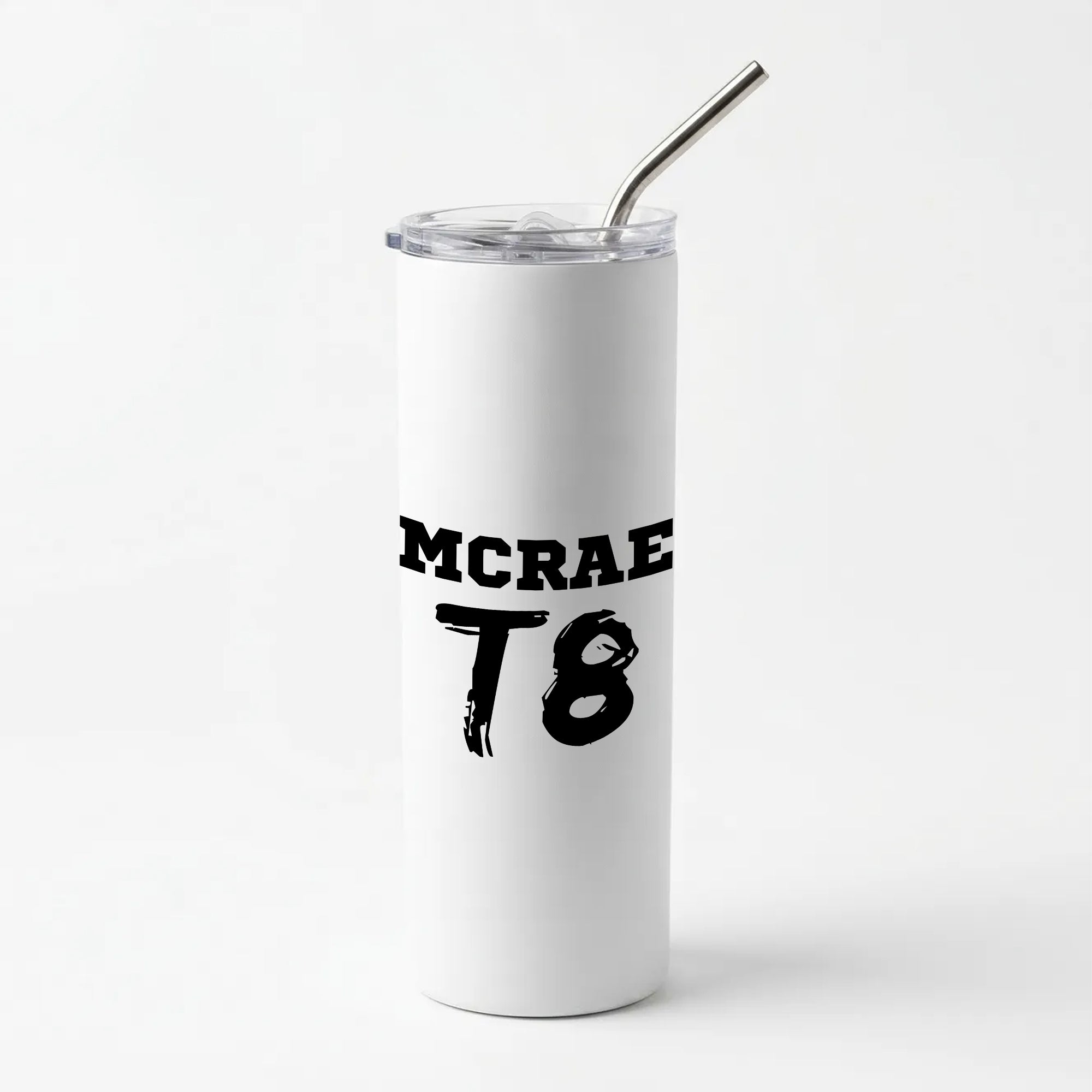 Pink T8 Sports Skinny Tumbler