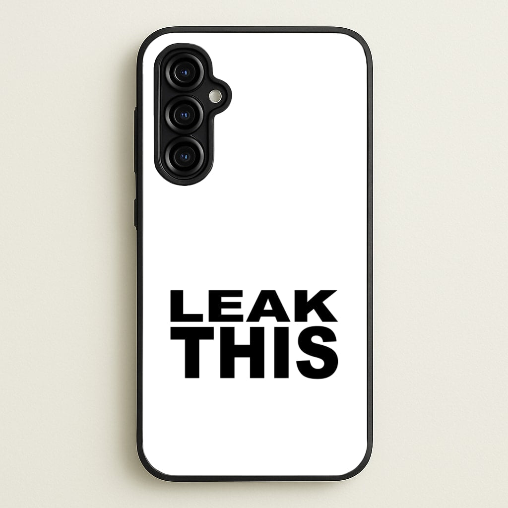 Leak This - Tate Mcrae Phone Case for Galaxy A54