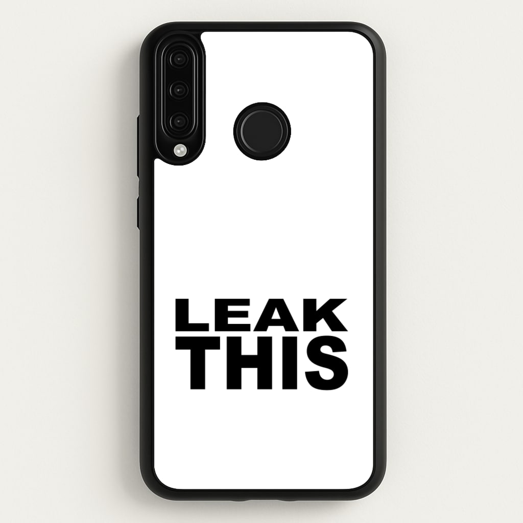 Leak This - Tate Mcrae Phone Case for Huawei P30 Lite