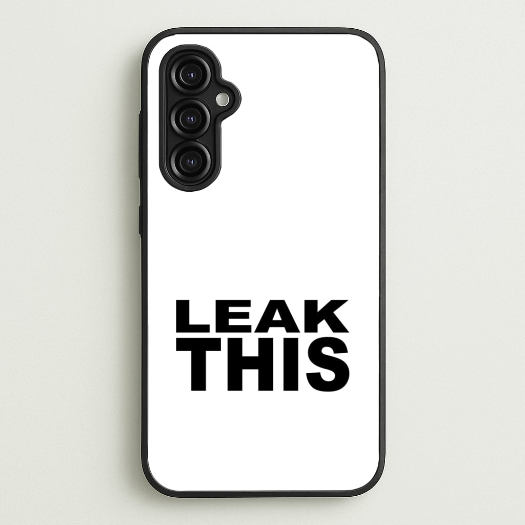 Leak This - Tate Mcrae Phone Case for Galaxy A14