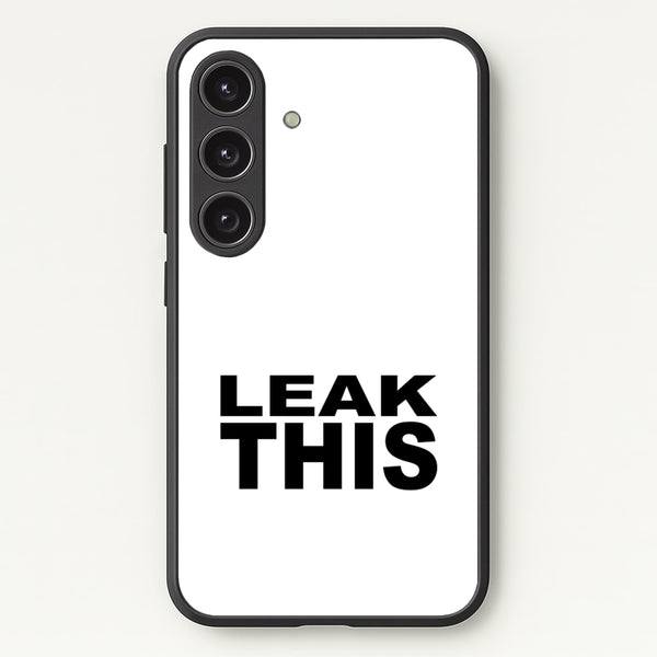 Leak This - Tate Mcrae Phone Case for Galaxy S24 Plus