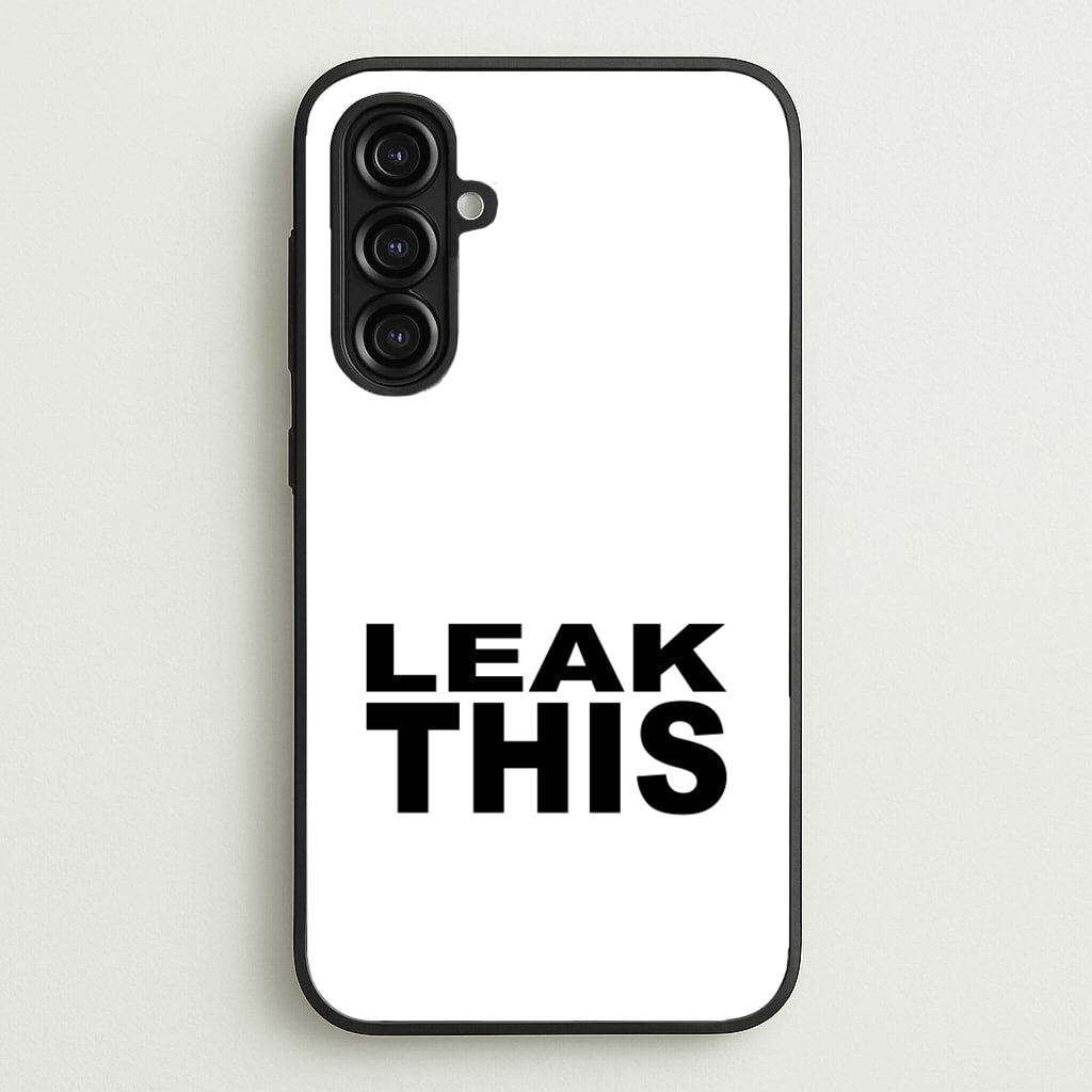 Leak This - Tate Mcrae Phone Case for Galaxy A16