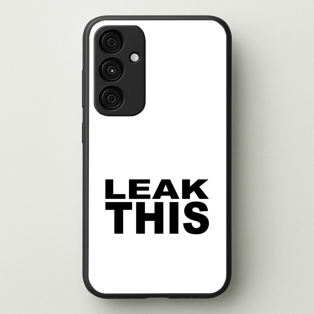 Leak This - Tate Mcrae Phone Case for Galaxy A35
