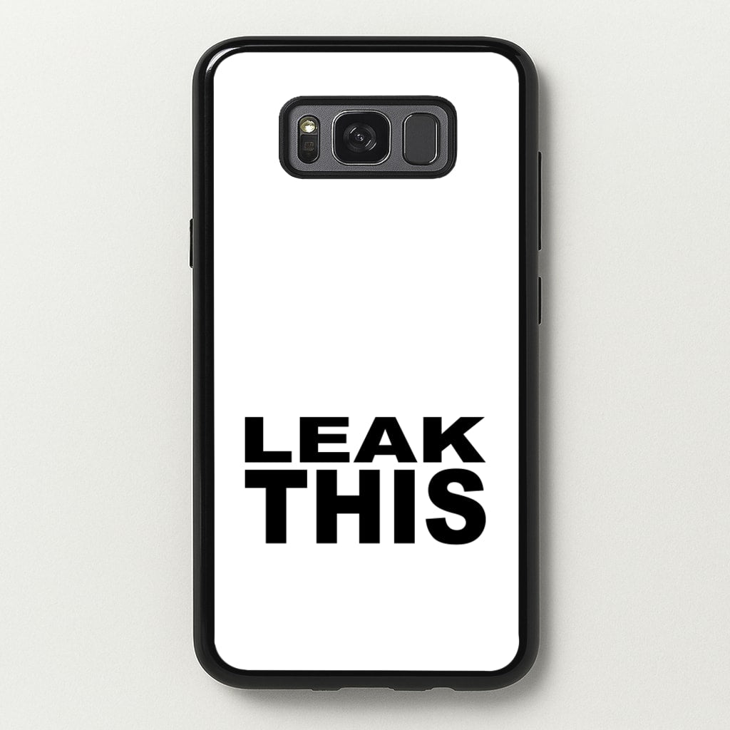 Leak This - Tate Mcrae Phone Case for Galaxy S8