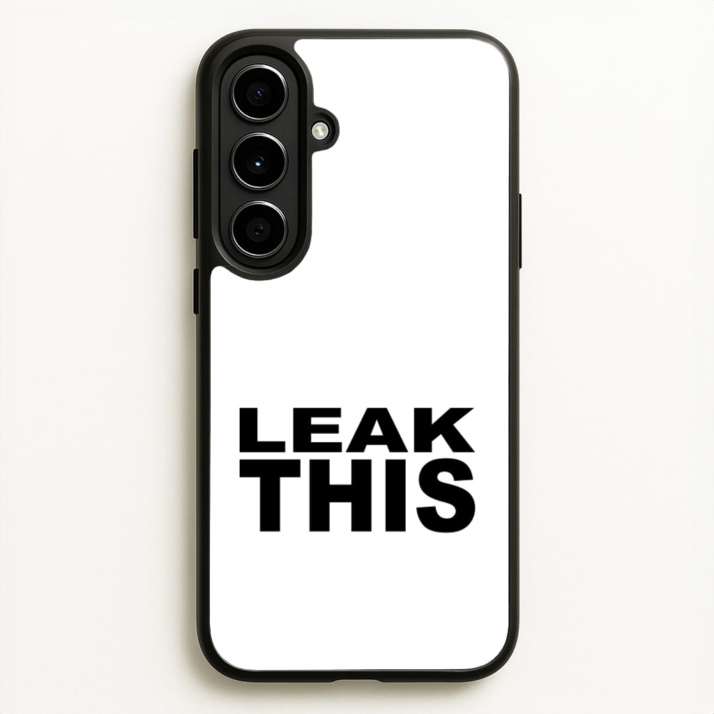 Leak This - Tate Mcrae Phone Case for Galaxy A56