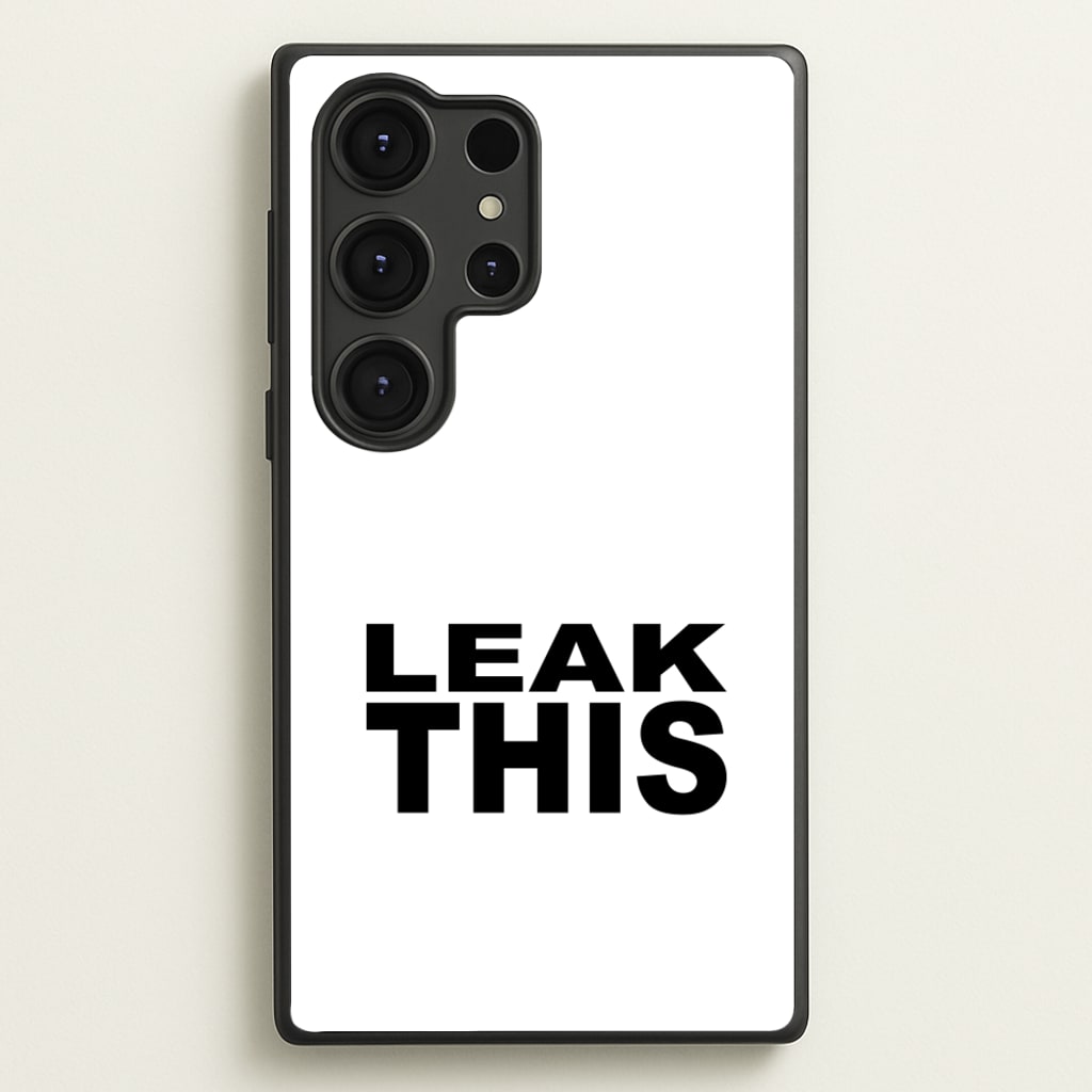 Leak This - Tate Mcrae Phone Case for Galaxy S25 Ultra