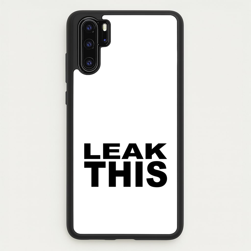 Leak This - Tate Mcrae Phone Case for Huawei P30 Pro