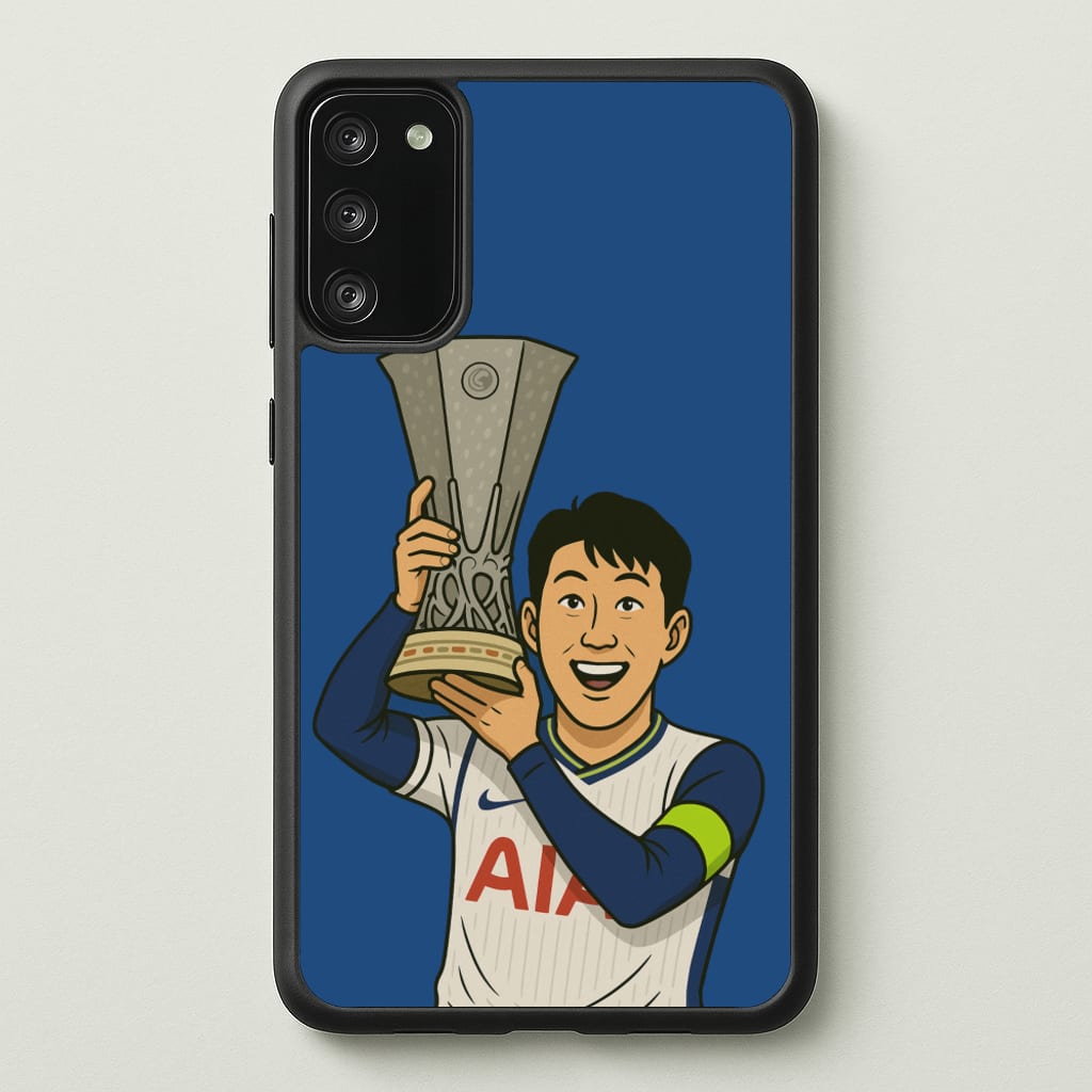 Son's Trophy Lift - Football Phone Case for Galaxy S20FE