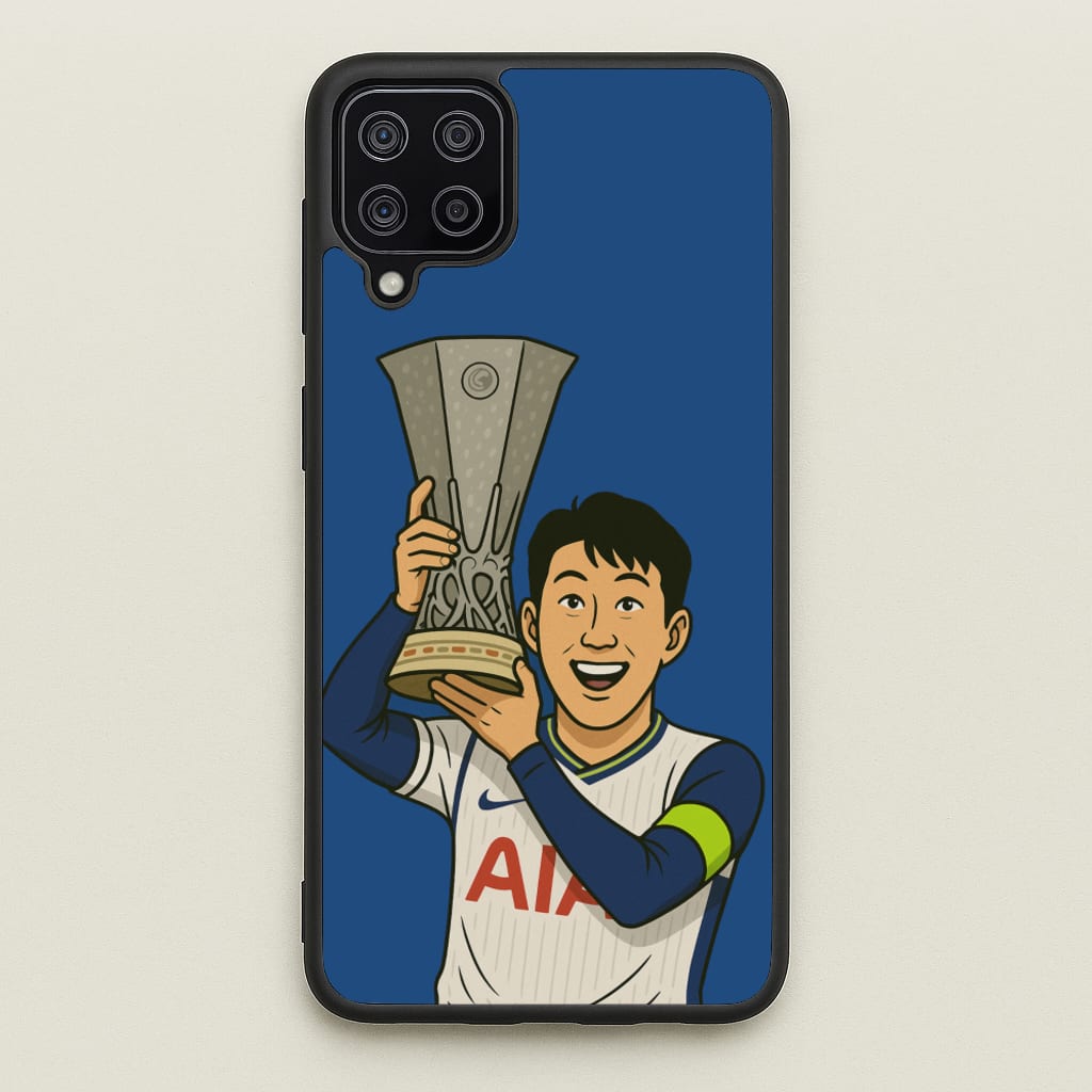 Son's Trophy Lift - Football Phone Case for Galaxy A12