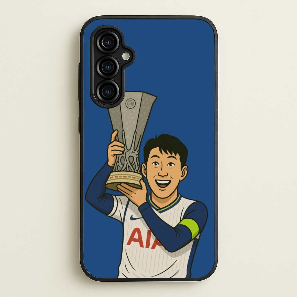 Son's Trophy Lift - Football Phone Case for Galaxy A54