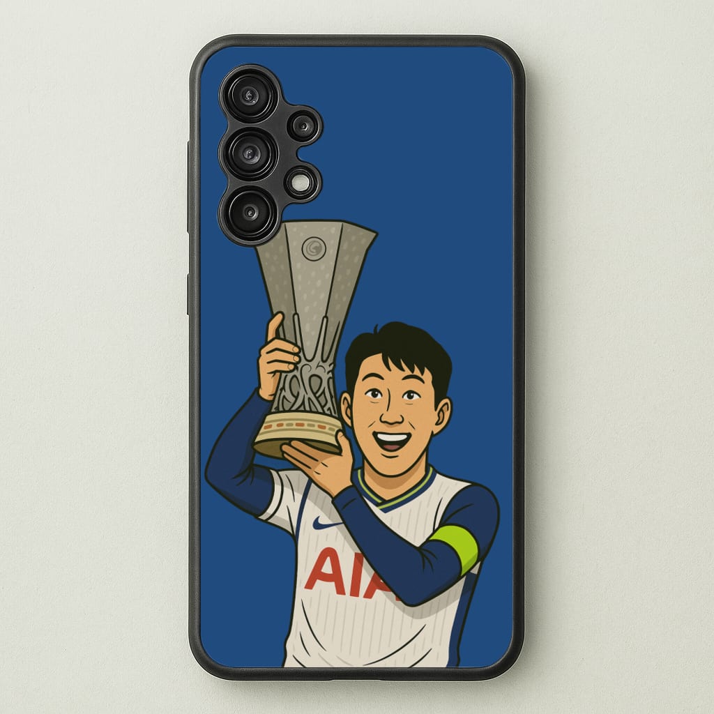 Son's Trophy Lift - Football Phone Case for Galaxy A13