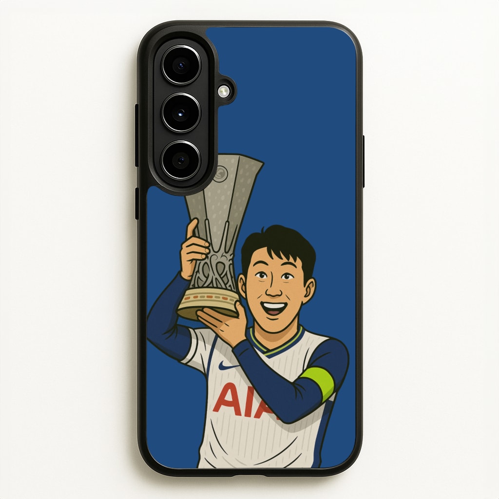 Son's Trophy Lift - Football Phone Case for Galaxy A56