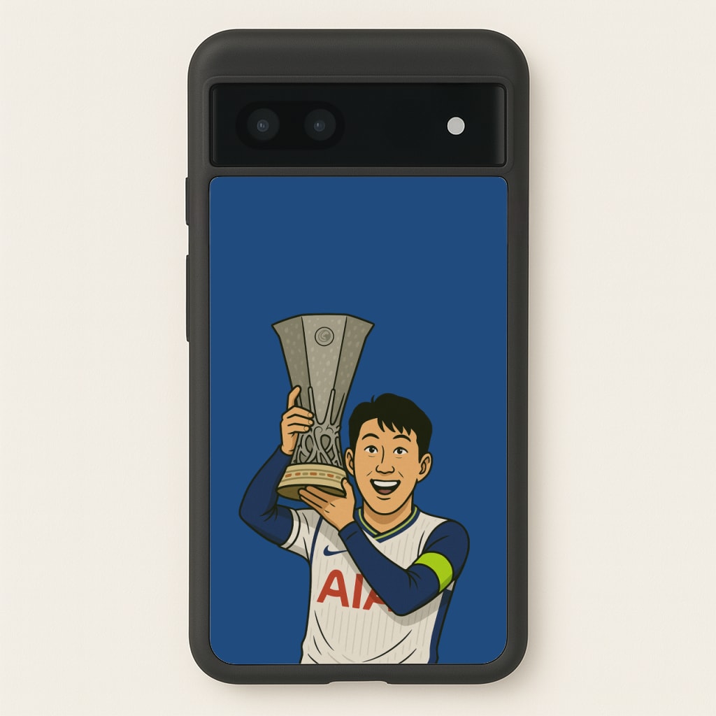 Son's Trophy Lift - Football Phone Case for Google Pixel 7a