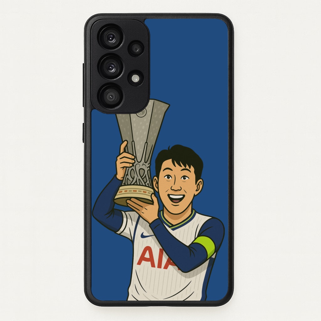 Son's Trophy Lift - Football Phone Case for Galaxy A53