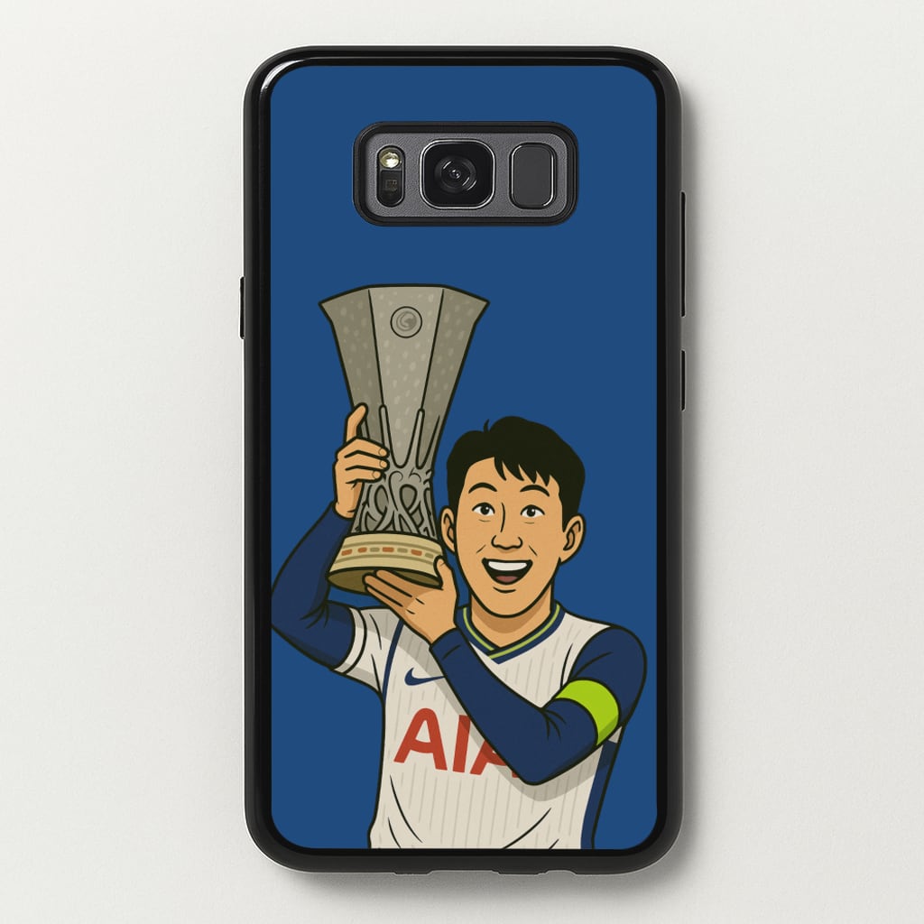 Son's Trophy Lift - Football Phone Case for Galaxy S8 Plus