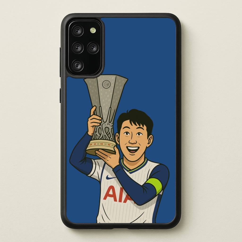 Son's Trophy Lift - Football Phone Case for Galaxy S20 Plus