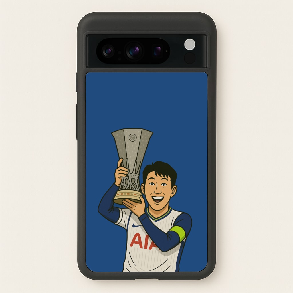 Son's Trophy Lift - Football Phone Case for Google Pixel 8 Pro