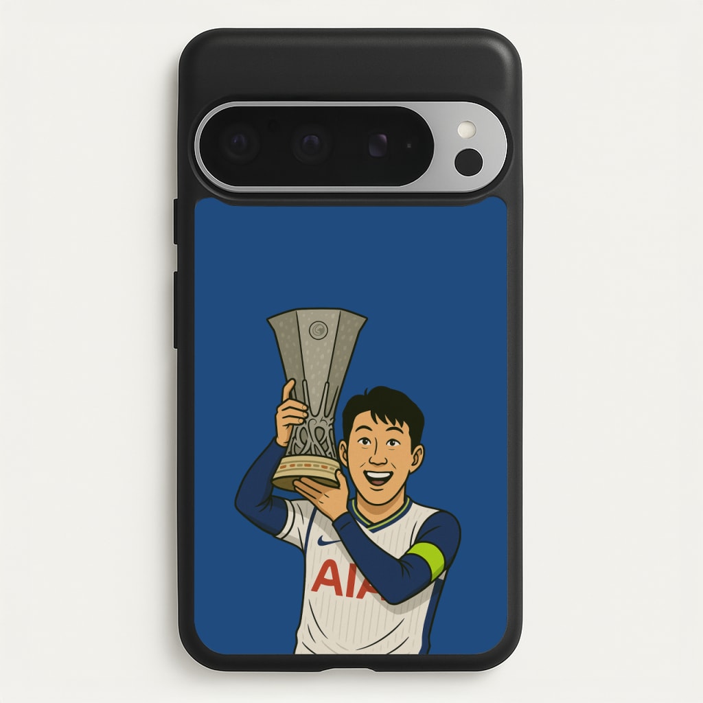 Son's Trophy Lift - Football Phone Case for Google Pixel 9 Pro XL
