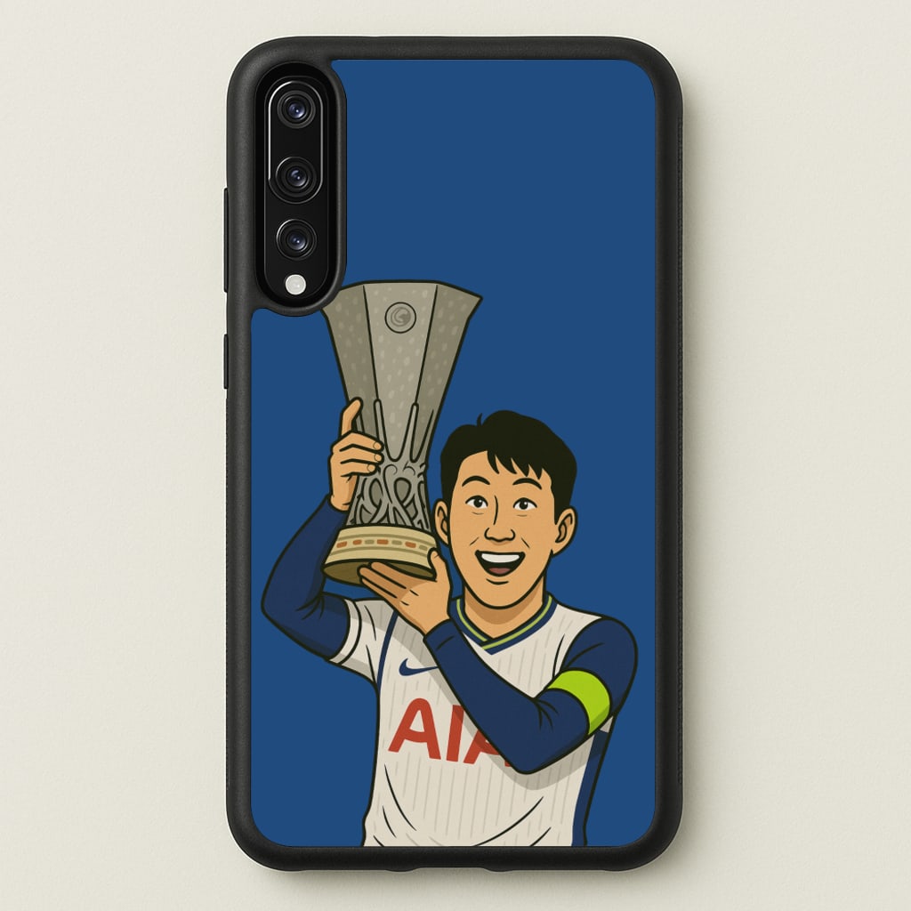 Son's Trophy Lift - Football Phone Case for Huawei P20 Pro