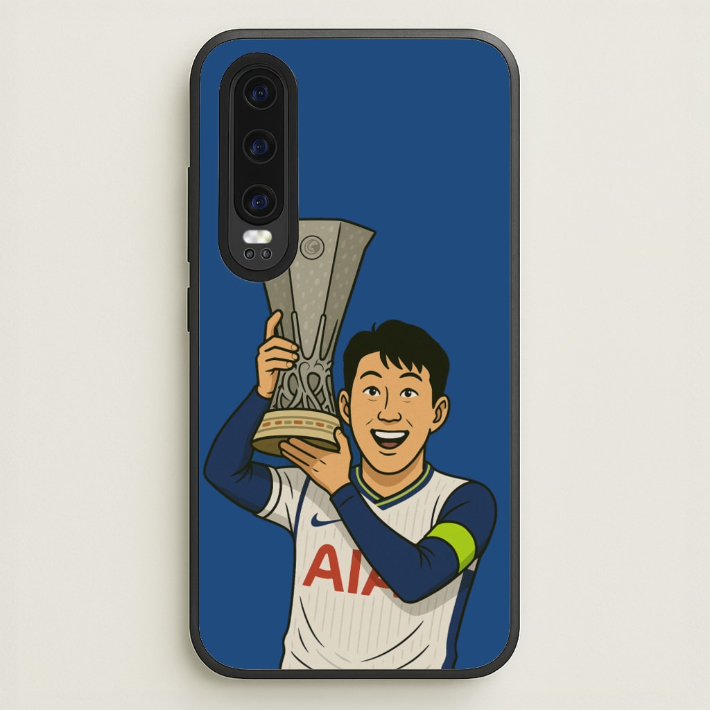 Son's Trophy Lift - Football Phone Case for Huawei P30