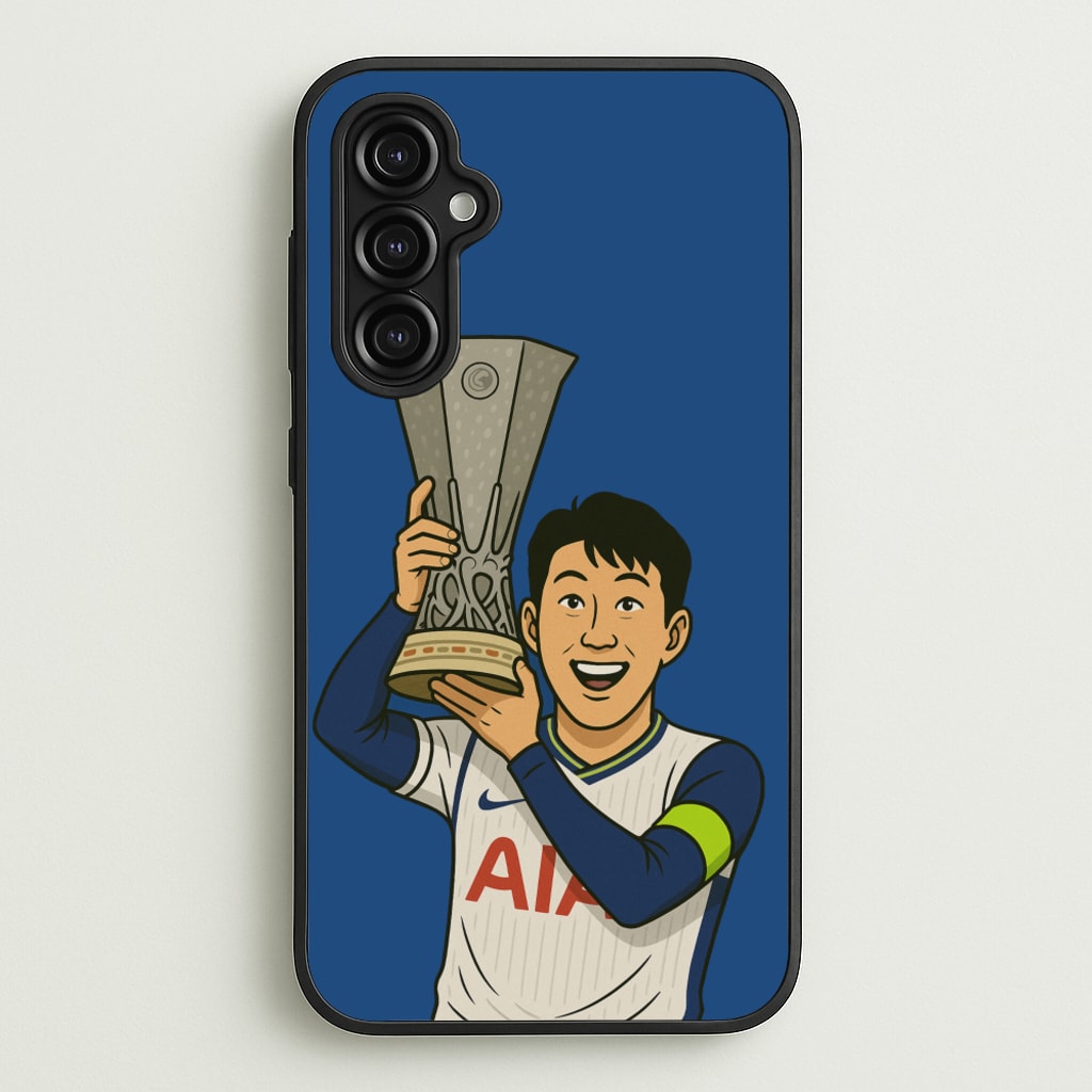 Son's Trophy Lift - Football Phone Case for Galaxy A14