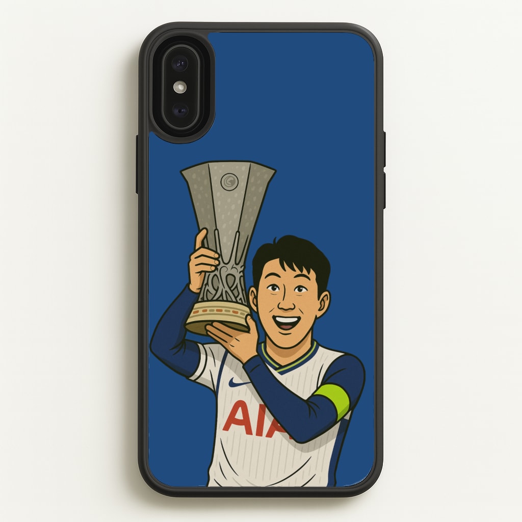 Son's Trophy Lift - Football Phone Case for iPhone XS Max