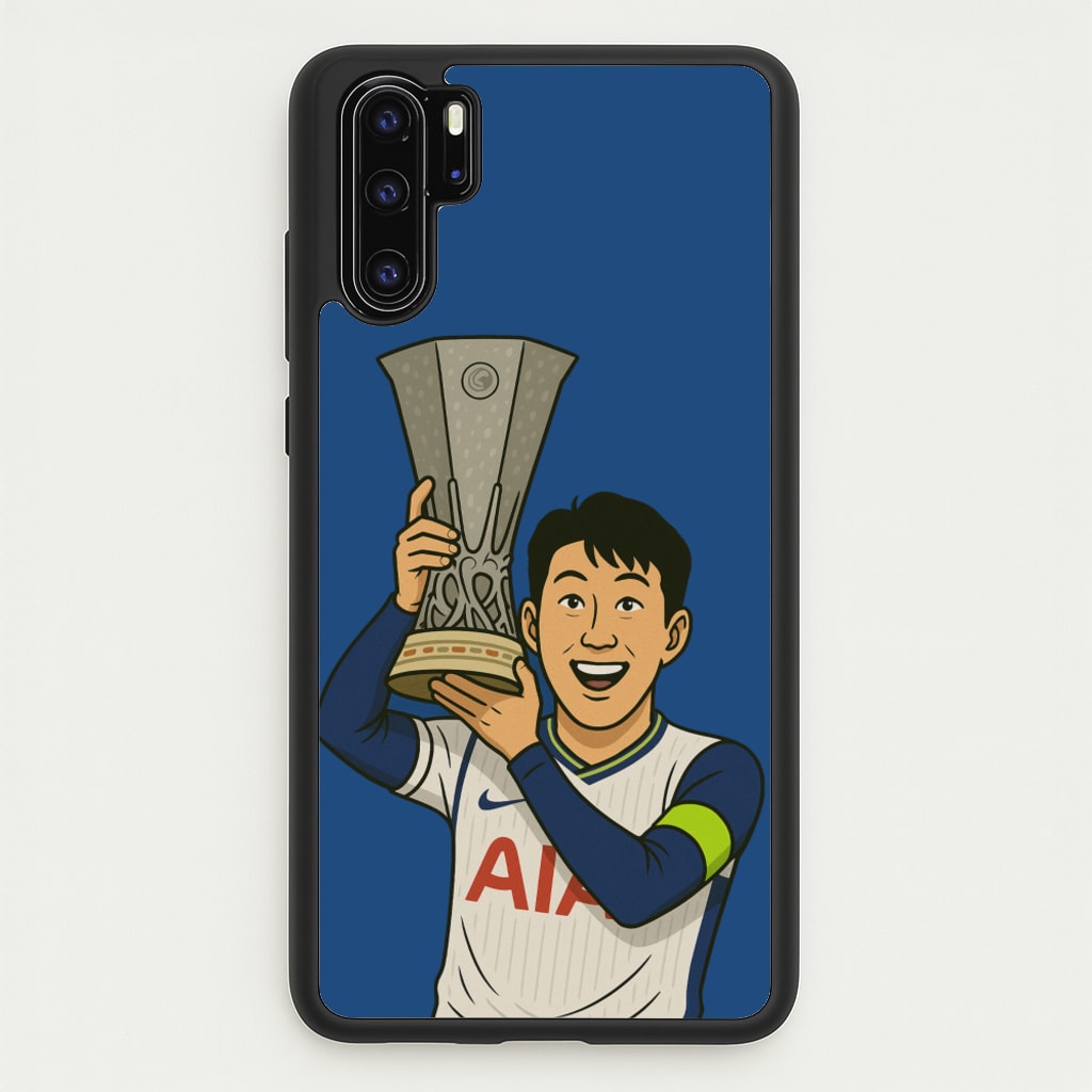 Son's Trophy Lift - Football Phone Case for Huawei P30 Pro
