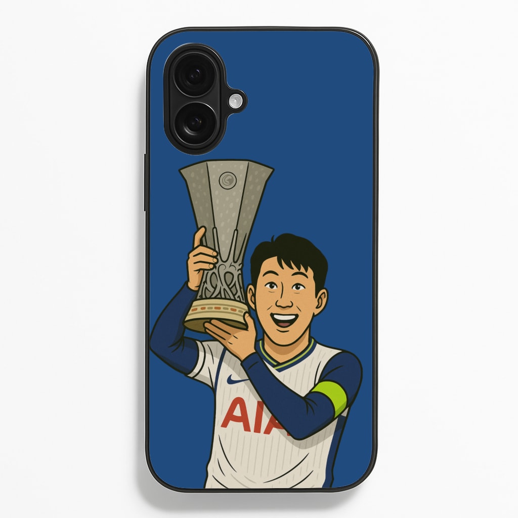 Son's Trophy Lift - Football Phone Case for iPhone 16 Plus